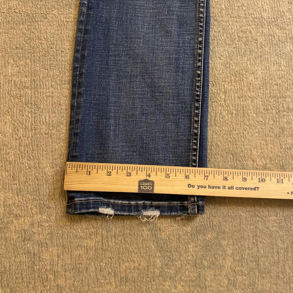 BKE Stella Jeans Womens 25x31.5 Medium Wash Blue Mid Rise Slim Bootcut Denim - Picture 9 of 14